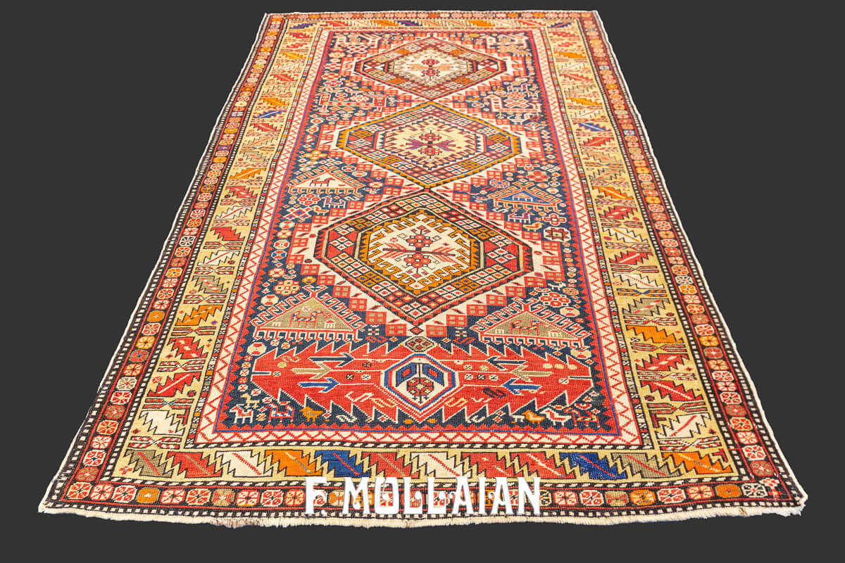 Antique Caucasian Rug Shirvan n°:36977385